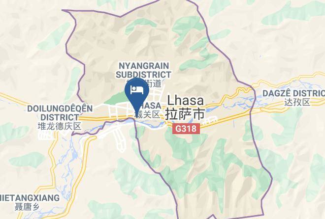 Lhasa - Lhasa River Hotel Maps