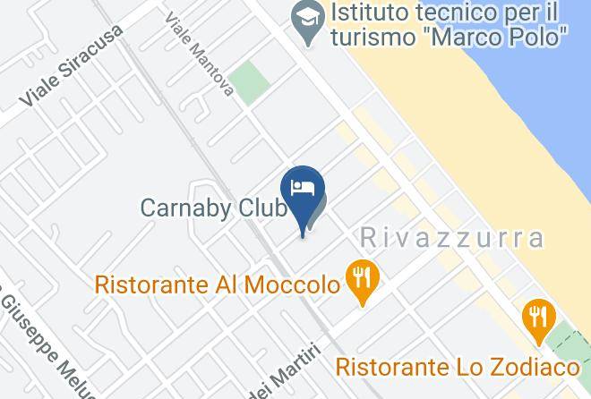 Rimini - Lhotel Colibri Maps