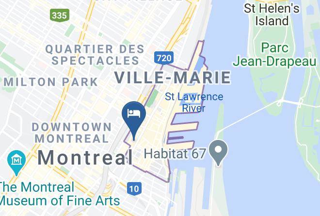 Montreal - Lhotel Montreal Maps
