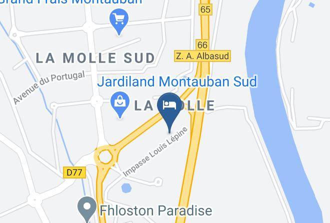 Tarn Et Garonne - Lhotel Premiere Classe Montauban Maps