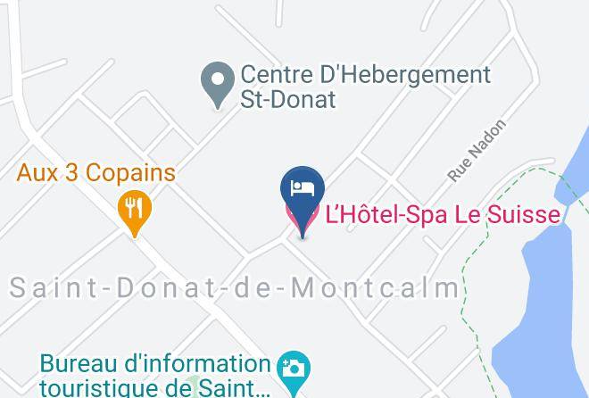 Matawinie Regional County Municipality - Lhotel Spa Le Suisse Maps