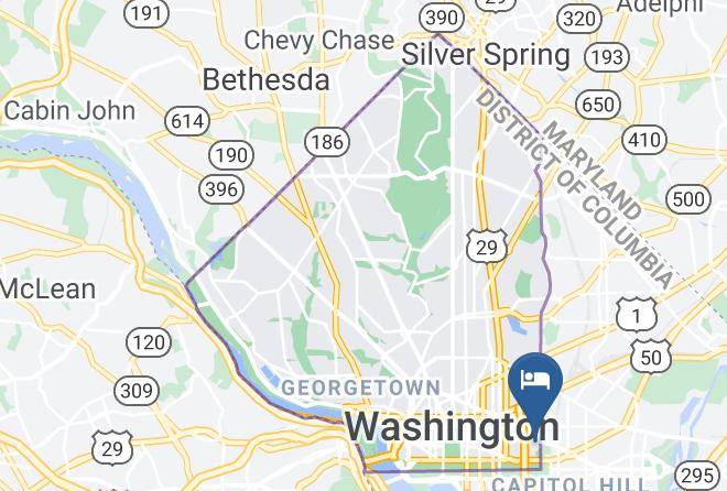 City Of Washington - Liaison Hotel Maps