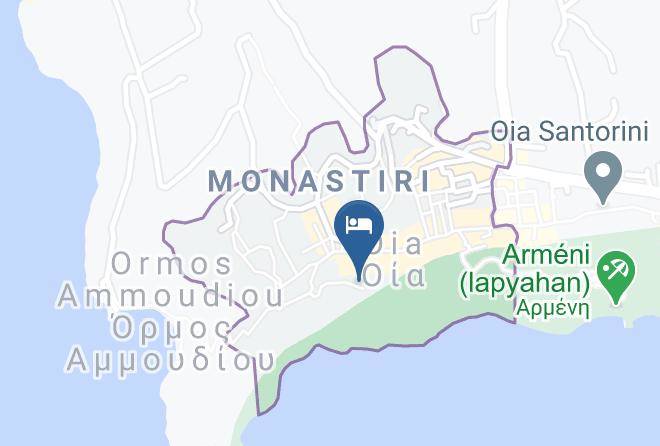 Thira - Liakada Oia Suites Maps