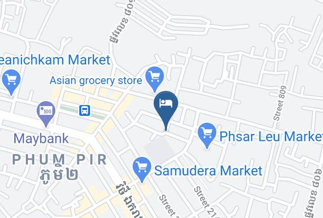 Preah Sihaknuk Town - Liangguang Hotel Maps
