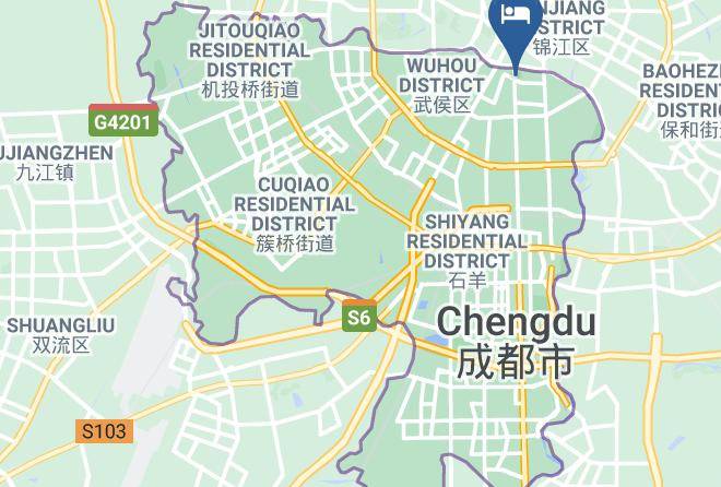 Chengdu - Liangshan Hotel Maps