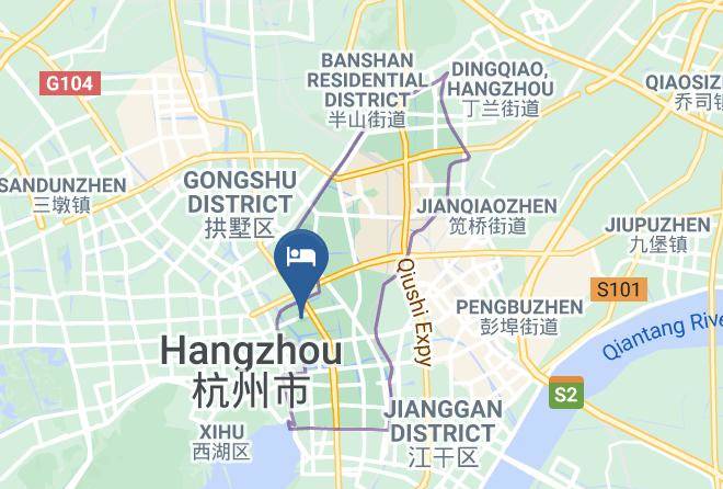Hangzhou - Liangtang Business Hotel Maps