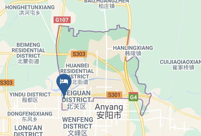 Anyang - Liangyou Express Hotel Maps