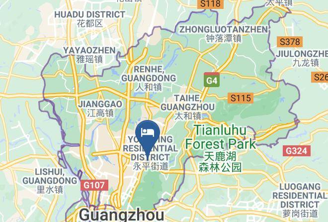 Guangzhou - Liangyou Qicheng Hotel Maps