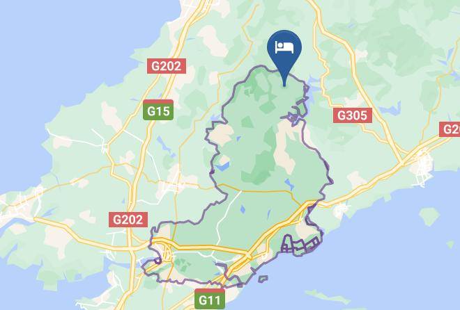 Dalian - Liangyun Hot Spring Hotel Maps