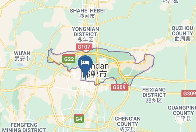 Handan - Lianjia Express Hotel Maps