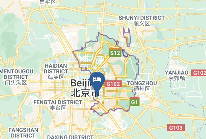 Lianju Hostel Mapa
 - Beijing - Chaoyang District
