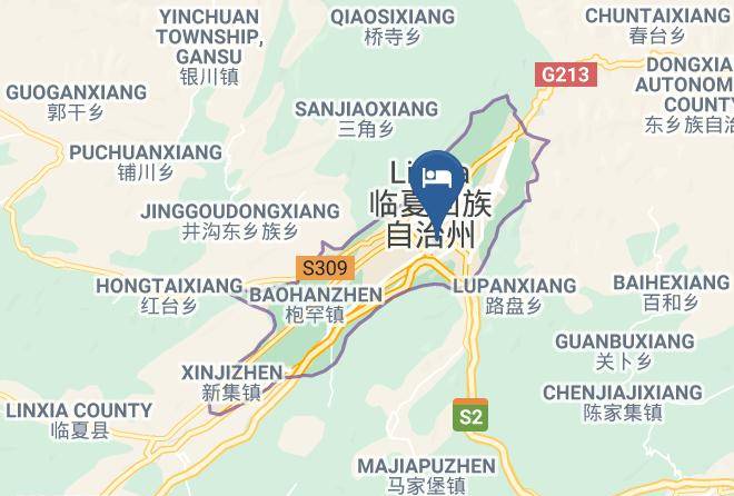 Linxia Huizu Aut Prefecture - Lianyi Jinxin Hotel Maps