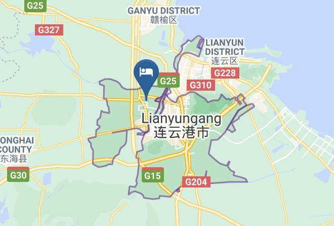 Lianyungang - Lianyungang Tiankelai Business Hotel Maps