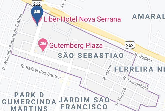 Nova Serrana - Liber Hotel Nova Serrana Maps