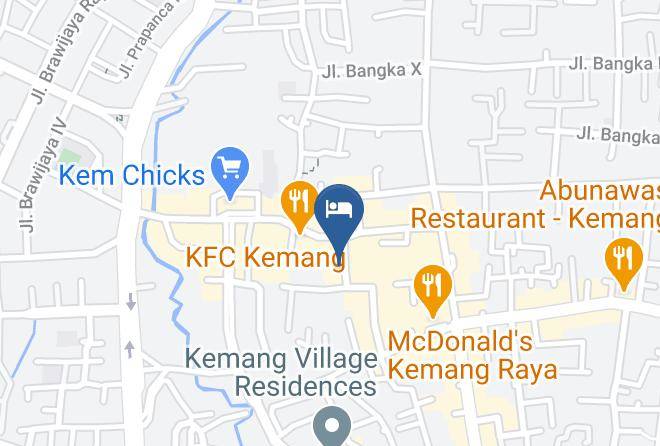 Jakarta Selatan - Liberta Hotel Kemang Maps