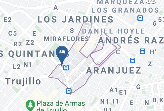 Trujillo - Libertad Hotel Maps