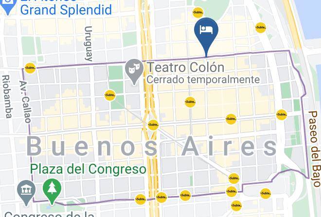 San Nicolas - Libertador Hotel Maps