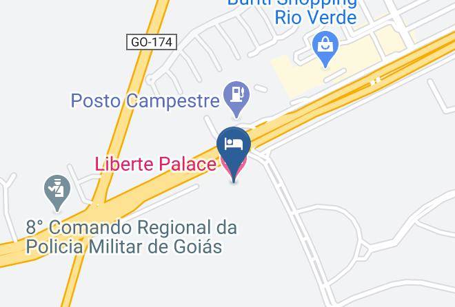 Liberte Palace Hotel Map