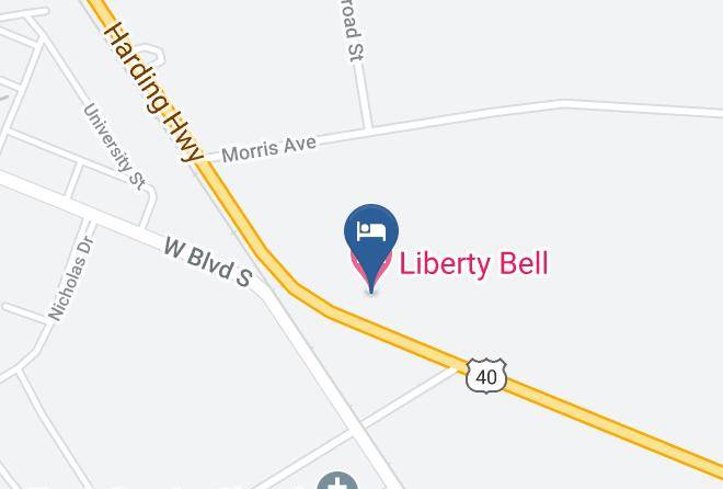 Gloucester - Liberty Bell Motel Maps