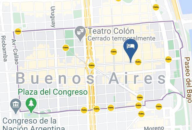 San Nicolas - Ibis Styles Buenos Aires Florida Maps