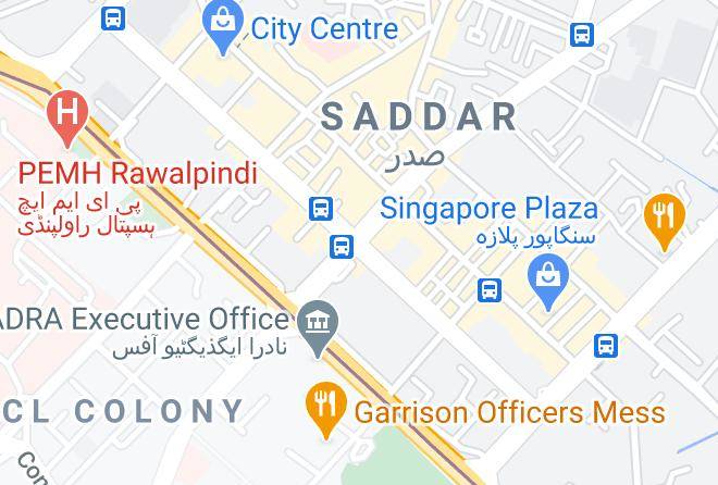 Islamabad - Liberty Hotel Maps
