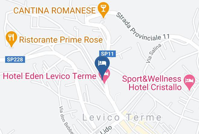Trento - Liberty Hotel Levico Terme Maps