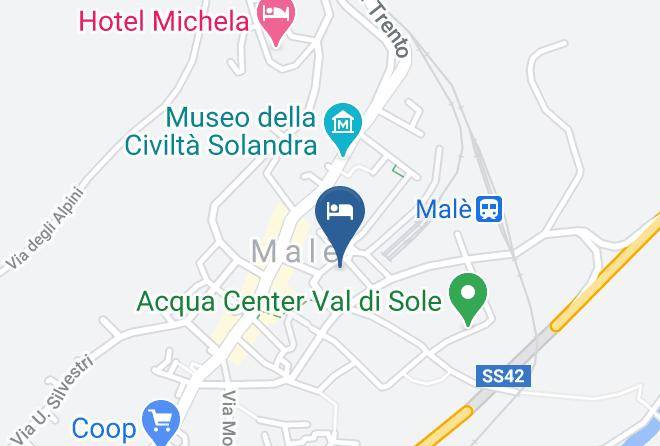 Trento - Liberty Hotel Male Maps