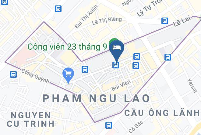 Phm Ngu Lao Street - Liberty Hotel Saigon Parkview Maps