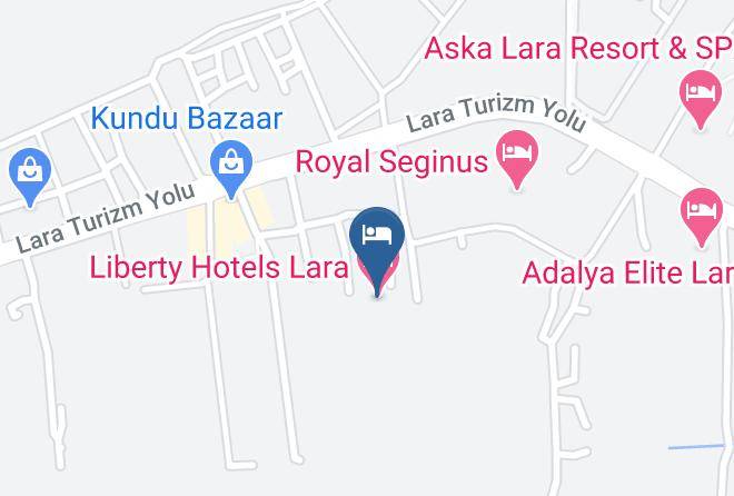 Aksu - Liberty Hotels Lara Maps