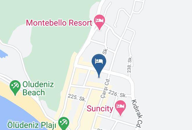 Fethiye - Liberty Hotels Oludeniz Maps