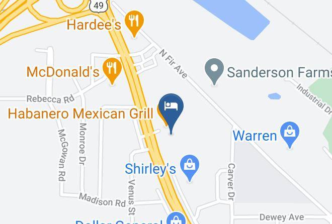 Covington - Liberty Inn Maps