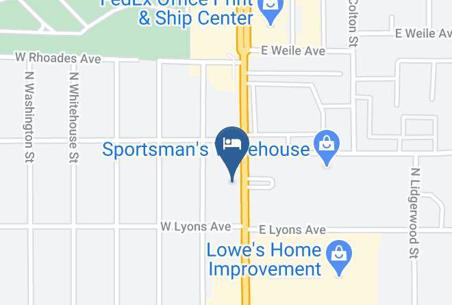 Spokane - Liberty Motel Maps