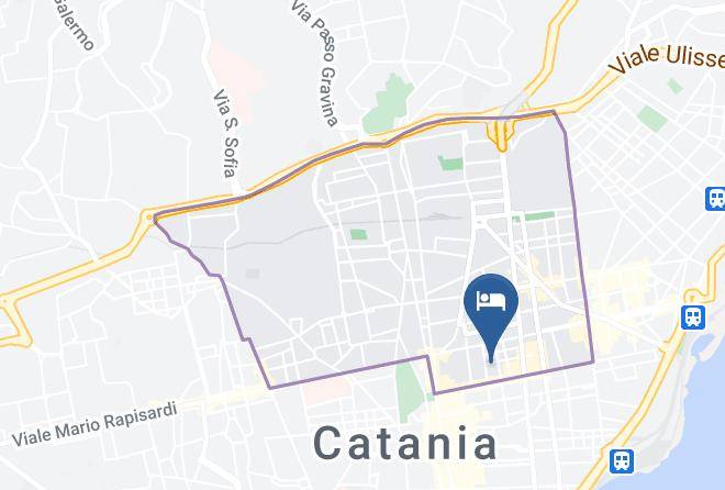 Catania - Liberty Ortigia Piazza Umberto I Maps