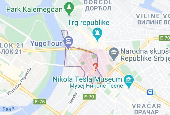Belgrade City - Liberty Serbia Maps