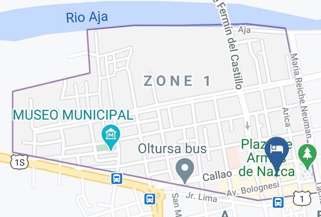 Nazca - Libons Hotel Maps