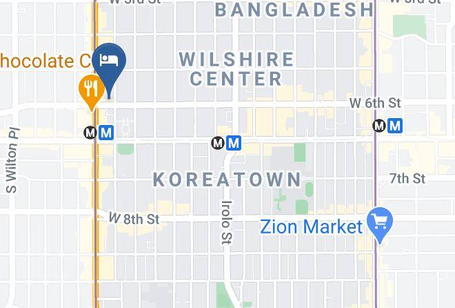 Los Angeles - Libra Hotel Maps