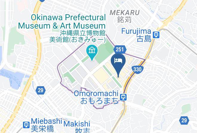 Naha City - Libre Garden Hotel Maps