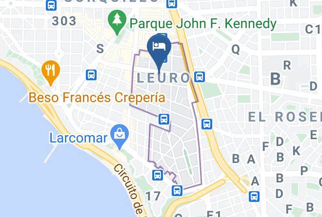 Miraflores - Libre Hotel Bw Signature Collection Maps