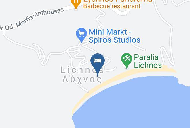 Preveza - Lichnos Beach Hotel & Suites Maps