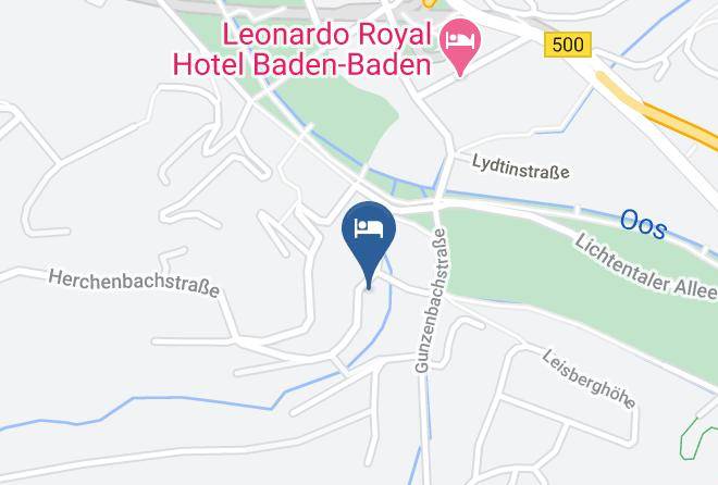 Baden Baden - Lichtentaler Allee Deluxe Maps