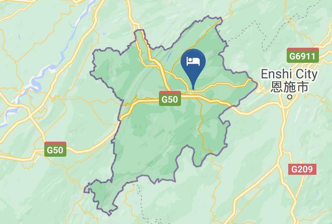 Enshi Aut Prefecture - Lichuan Longchuan Hotel Maps