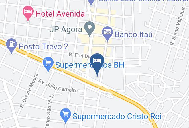 Joao Pinheiro - Licia Hotel Maps
