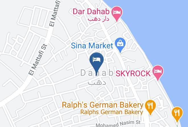 Dahab - Lidia Hotel Maps