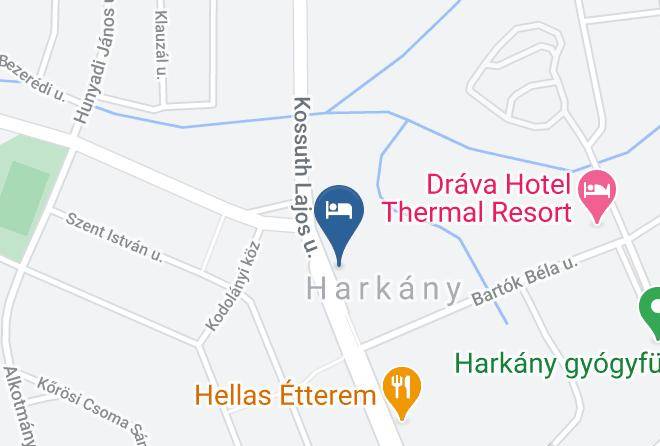 Harkany - Lidia Wellness Hotel & Restaurant Harkany Maps