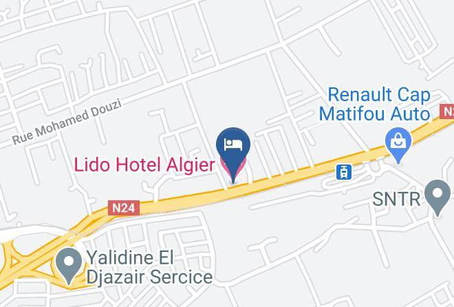 Algeria - Lido Hotel Algier Maps
