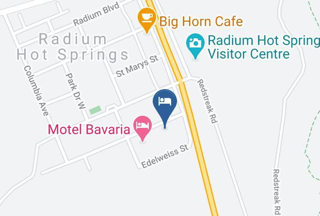 East Kootenay - Lido Motel Maps