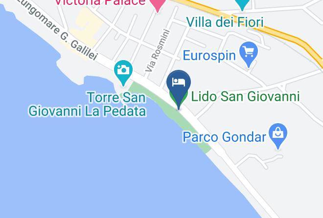 Lecce - Lido San Giovanni Maps