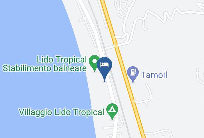 Cosenza - Lido Tropical Maps