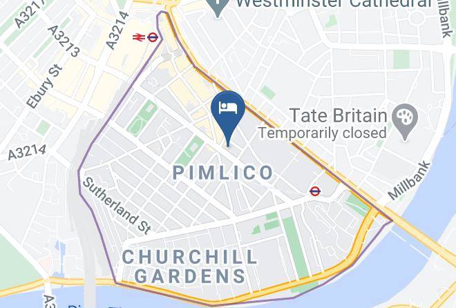 London - Lidos Hotel Maps