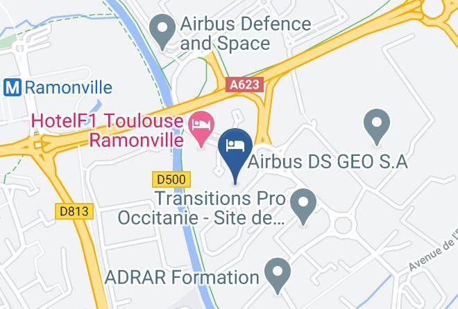 Haute Garonne - Hotel Lidotel Maps